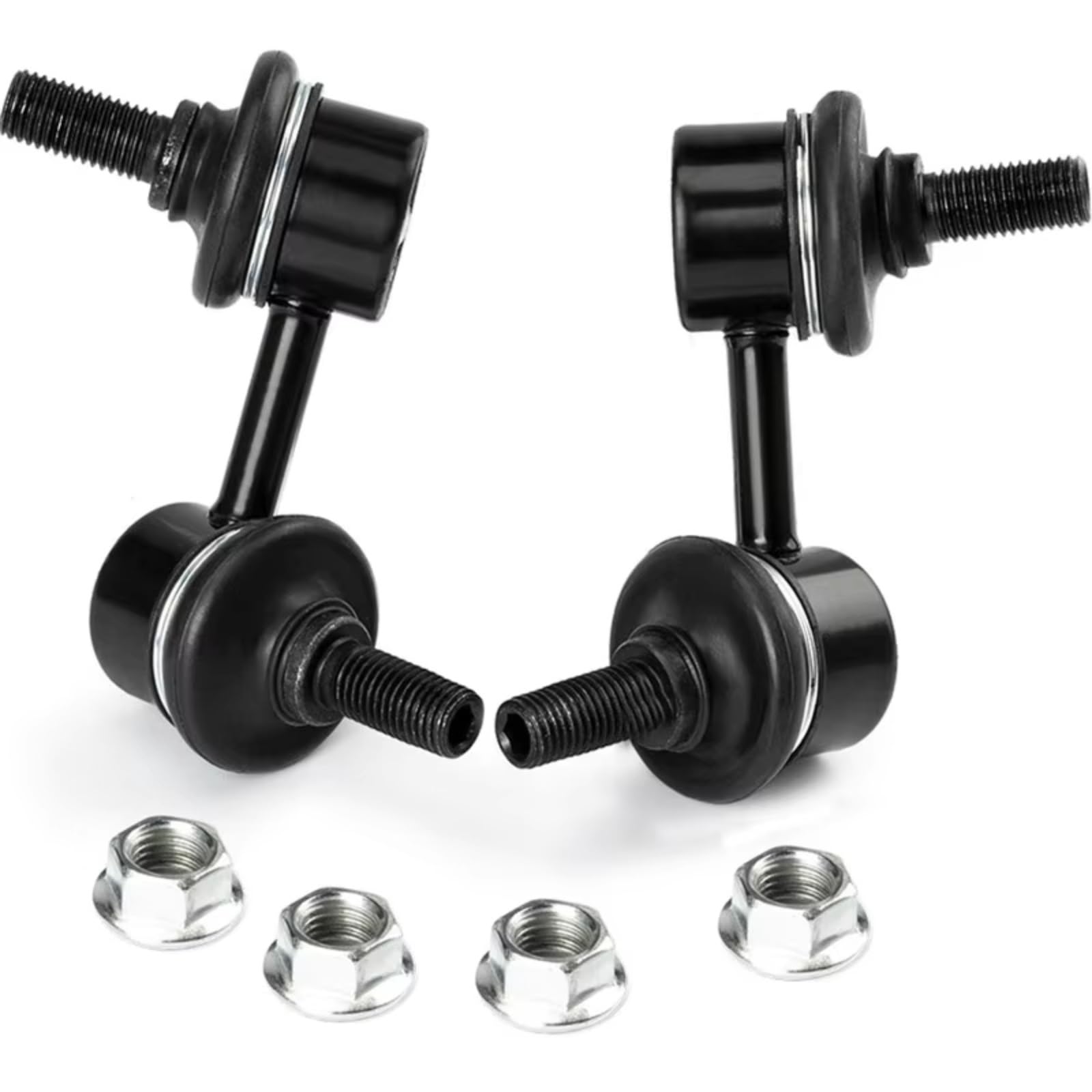 Bieletas de Barra estabilizadora Delantera (2 Piezas) Delanteras y traseras Izquierda y Derecha. Bieletas de Barra estabilizadora 51320S5A003 51321S5A003. Compatible con CR-V 2002-2006.
