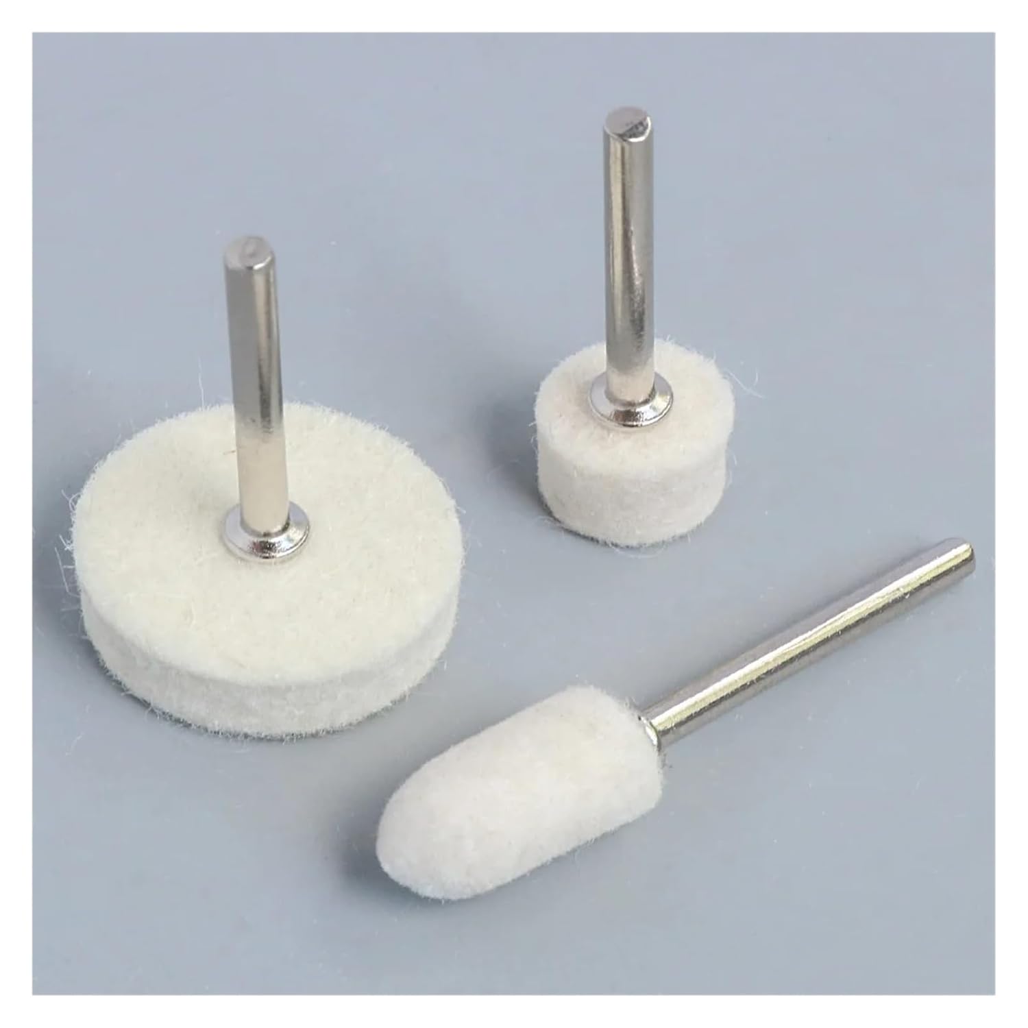 20/30/50/106pcs Wool Felt Polishing Buffing Wheel Grinding Pad for Accessories and Rotary Tool