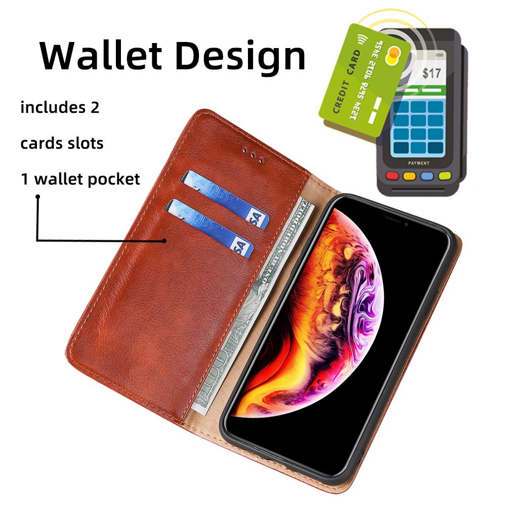 SHIYENA Cover compatibile con Sony Xperia 5 III, Pelle PU Portafoglio Flip Libro Libretto Protezione Completa Slot per Scheda Funzione di Supporto Custodia per Sony Xperia 5 III Case