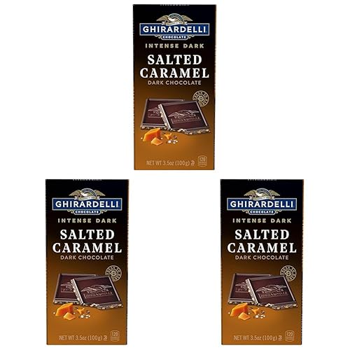 Miniatura 30 de GHIRARDELLI Barra de chocolate negro intenso, 72% cacao, regalos de chocolate para el día de San Valentín, barra de 3.5 onzas