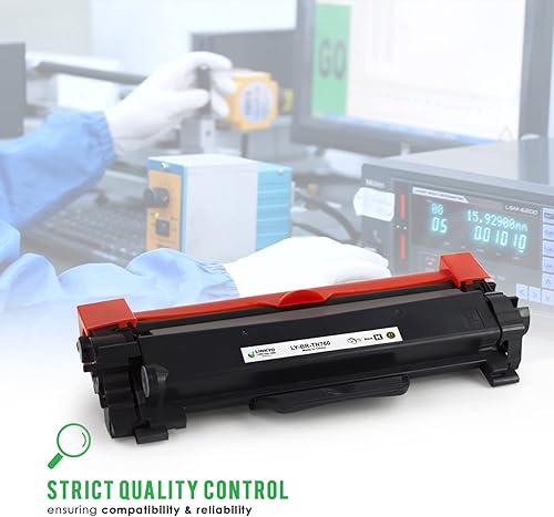 Miniatura 6 de LINKYO Cartucho de tóner de repuesto compatible para Brother TN760 TN-760 High Yield TN730 (paquete de 4, diseño P1)