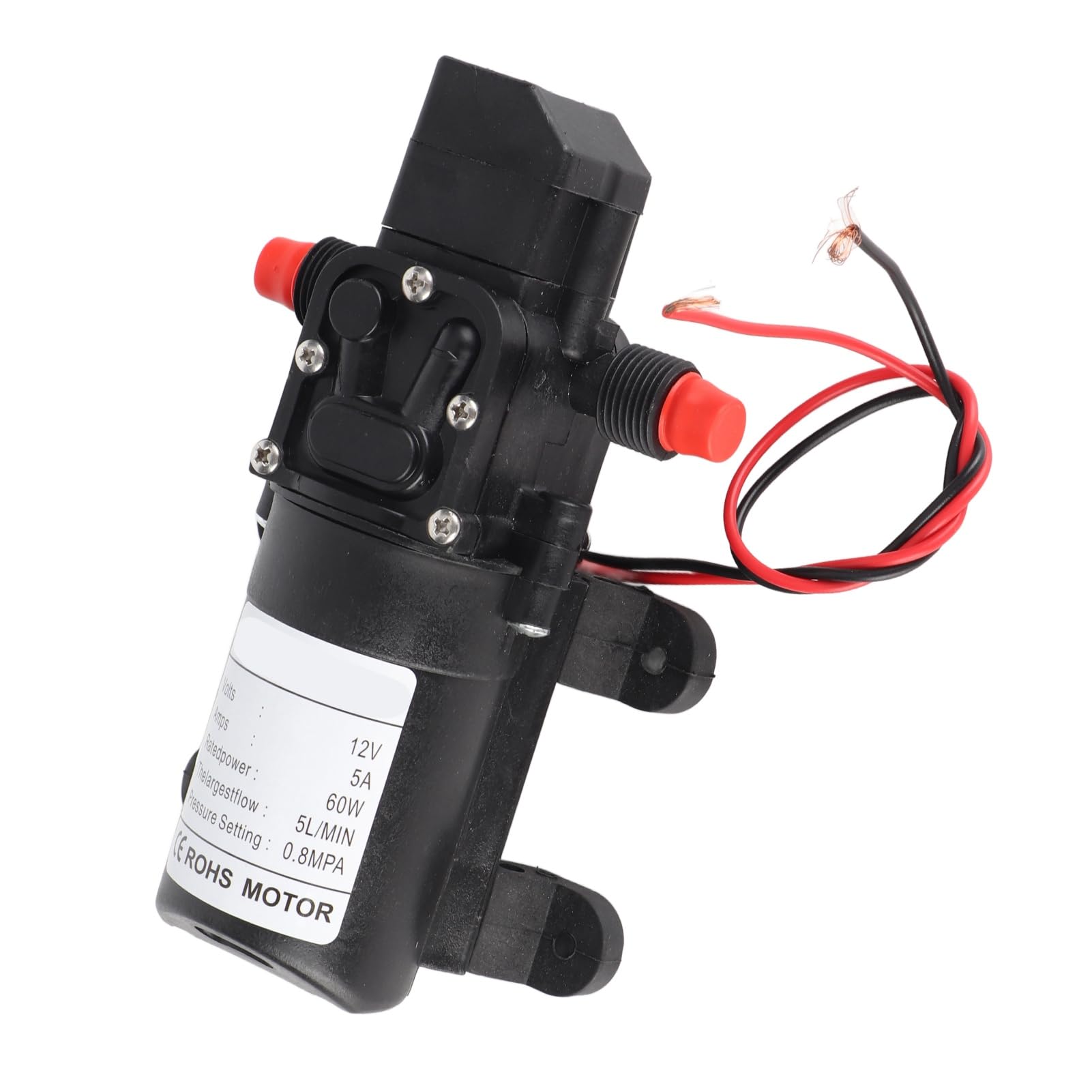 Pompe auto-amorçante, pompe de transfert de pompe à diaphragme Pompe à eau haute pression pour extérieur pour douche d'arrosage de jardin