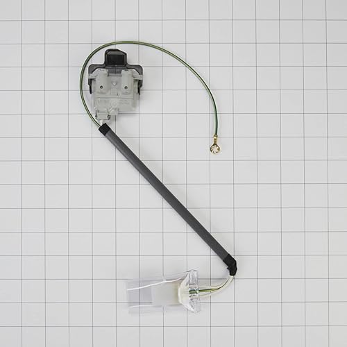 Miniatura 3 de Whirlpool WP3355806 OEM apilable arandela tapa interruptor ensamblaje, gris