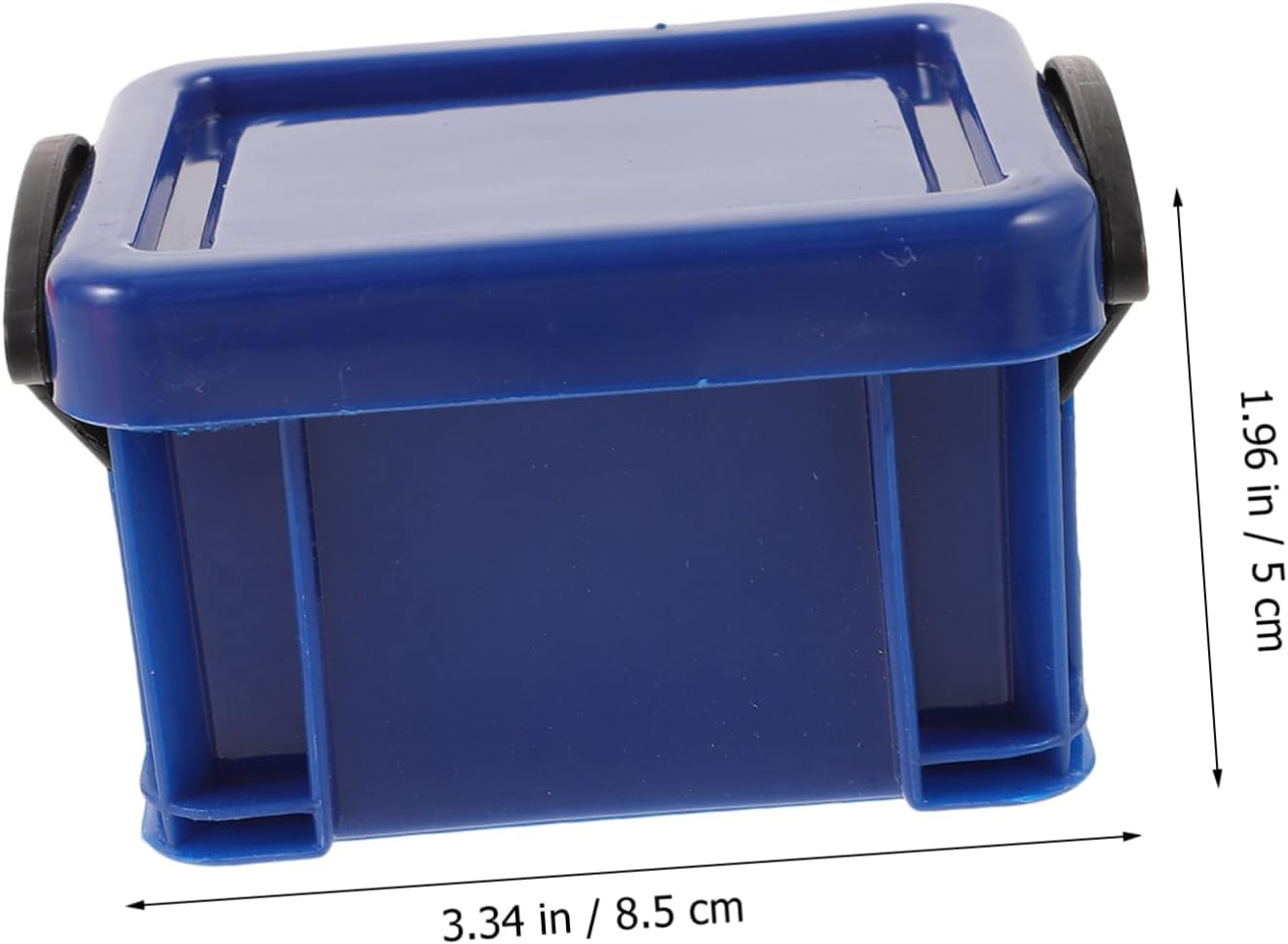 Plastic Small Containers Mini Lock Storage Boxes 9pcs for Drawers