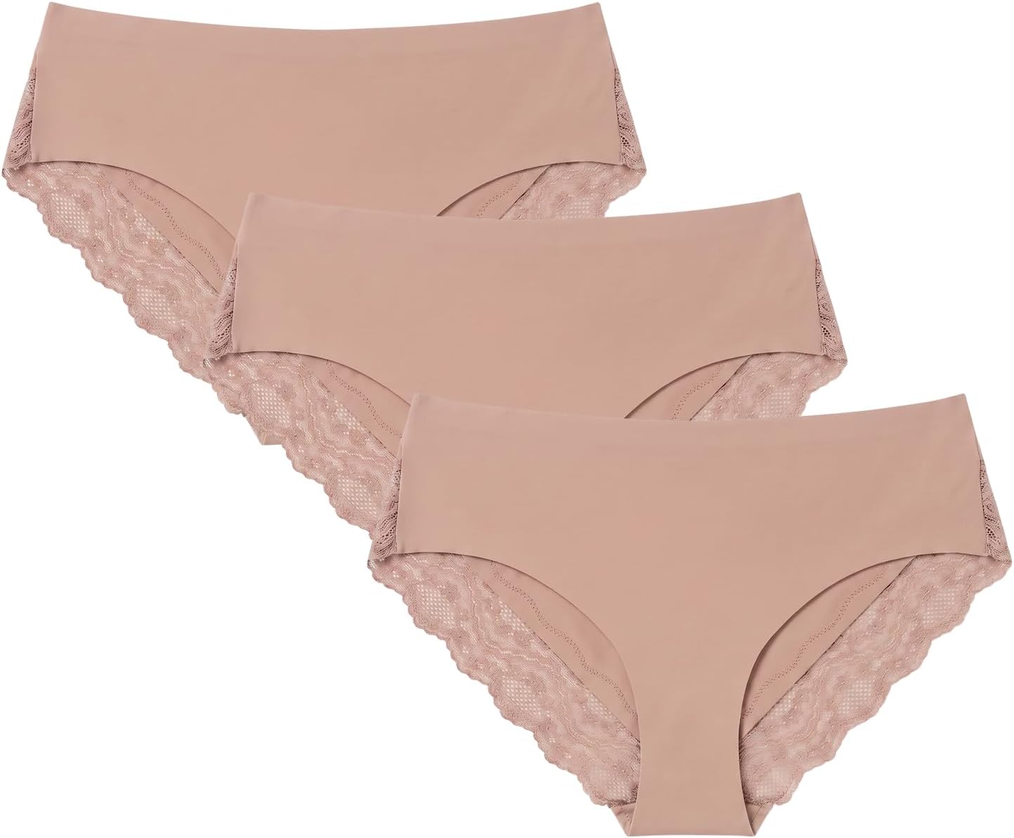 b.tempt'd Women's B.bare Cheeky Panty 3 Pack