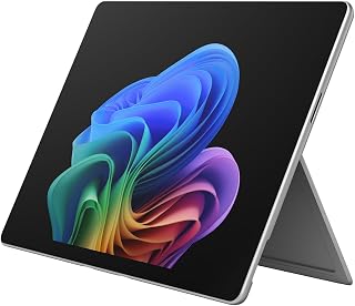 Microsoft Surface Pro 13" - Snapdragon X2 Elite 12C - 24GB RAM - 512GB SSD - OLED PixelSense Touchscreen - Platinum - Windows 11 Home Copilot+PC - 12th Edition -EP2-65386 - Microsoft 365 for 6 Months*