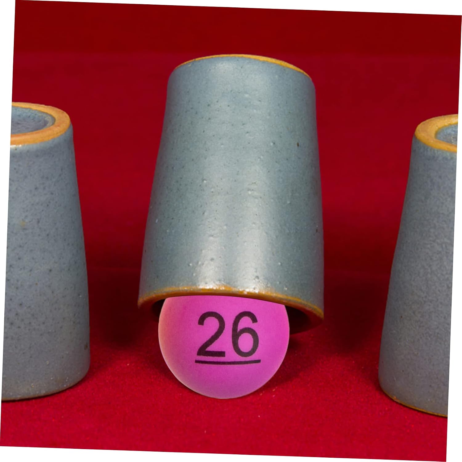 YARNOW 60pcs Balls for Raffles and Games Bingo Balls for Fundraisers Parties and Classroom Activities