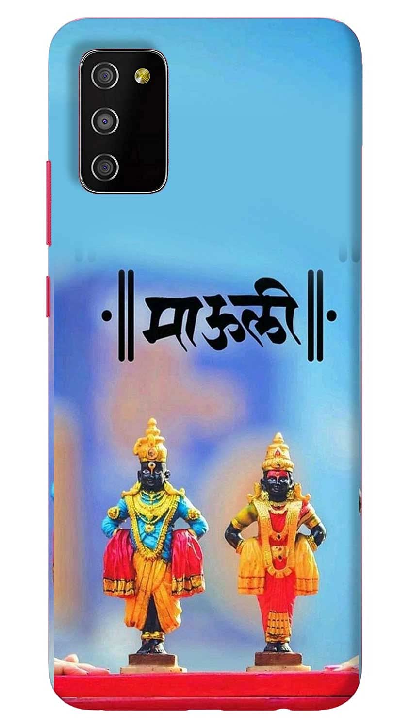 NDCOMfor Vittal Rakhumai Mauli Printed Hard Mobile Back Cover Case for Samsung Galaxy M02s