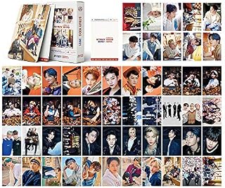 Kpop Stray Kids Lomo Cards 54Pcs 2021 Season's Greetings Album Card Set Stray Kids Merch Gift Cards Kpop Stray Kids Photocard Pack for Fans Girls