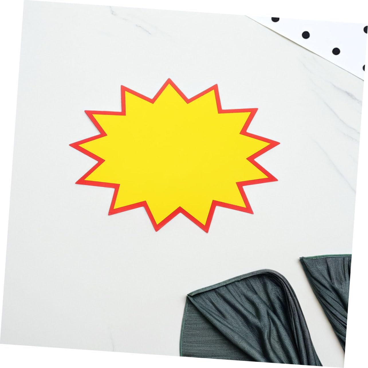 GALPADA 200pezzi Cartellini Dei Prezzi Al Dettaglio Forma Stella Vuota Grandi in Carta Per Forniture Da Supermercato Cartellini Per Negozi Per Contrassegnare i Prezzi