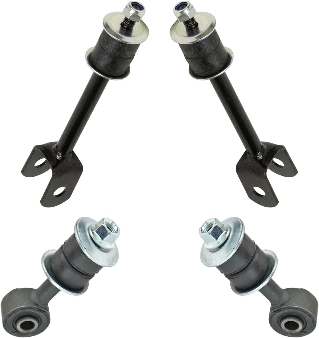 TRQ Front Rear Suspension Stabilizer Sway Bar End Link LH RH Set 4pc Compatible with LX470