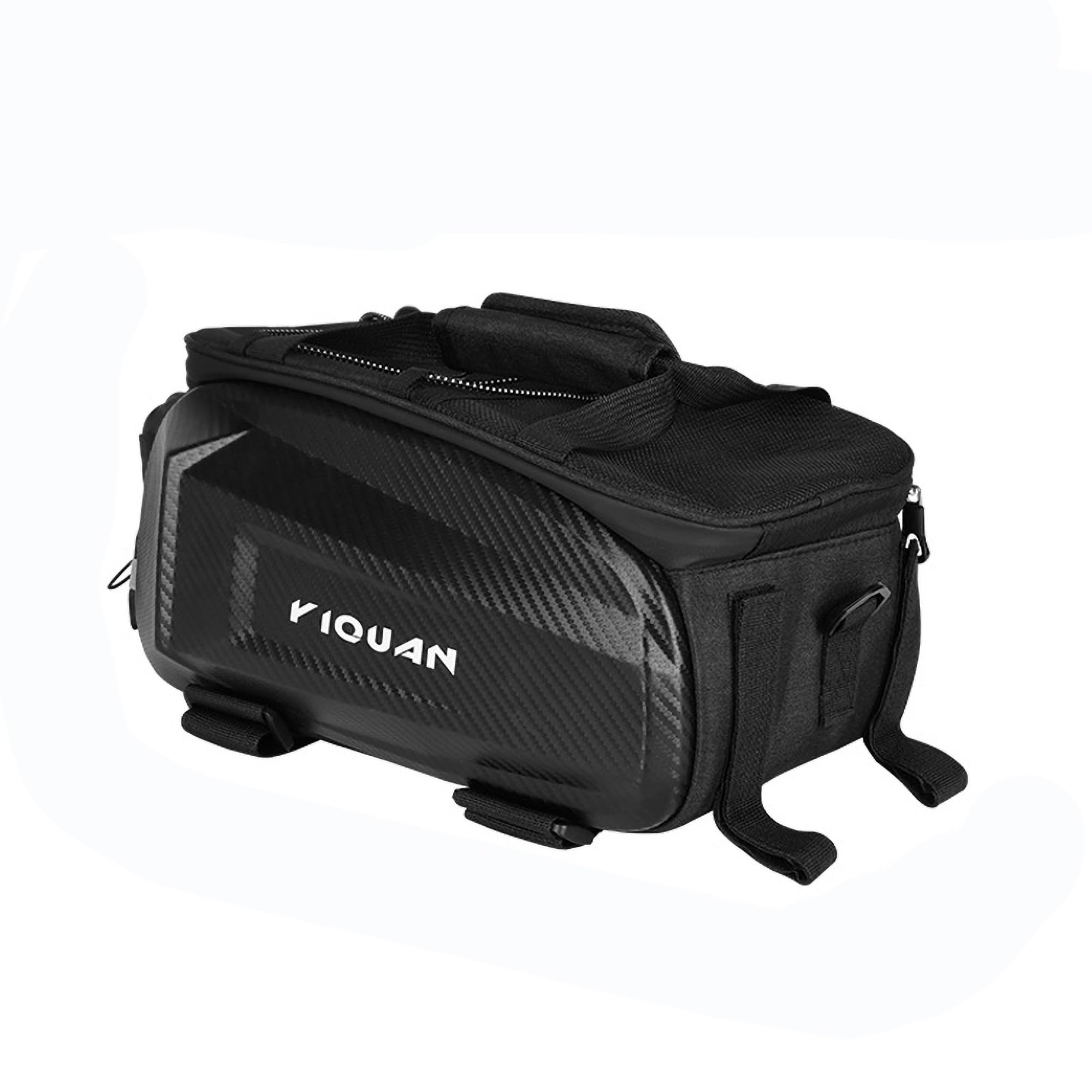 MP04 Sacoche arrière pour vélo, spacieuse, sacoche de porte-bagages pour VTT et vélos de route, sac étanche et résistant, sacoche de vélo pour porte-bagages