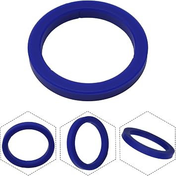 9Mm Silicone Group Head Gasket Seal For Cafelat, E61 for Espresso Coffee Machine, Blue Replacement Ring 72Mm OD 58Mm ID Espresso Coffee Machine Blue Replacement Ring