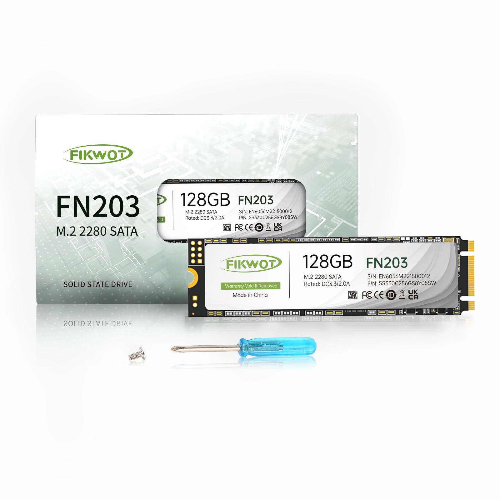 未開封 FIKWOT FN203 M.2 2280 SATA 1TB SSD Amazon.com: Fikwot FN203 M.2 SATA SSD - SLC Cache 3D NAND TLC SATA
