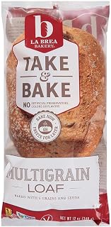 La Brea Bakery Take & Bake Multi Grain Loaf 12 oz Frozen - Hearth-Baked Artisan Bread with Toasted Grains & Seeds