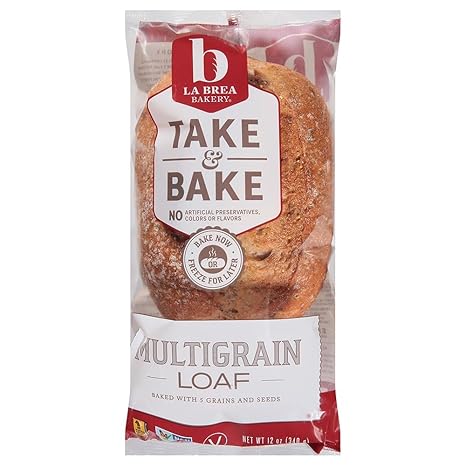 La Brea Bakery Take & Bake Multi Grain Loaf, 12 oz (Frozen)