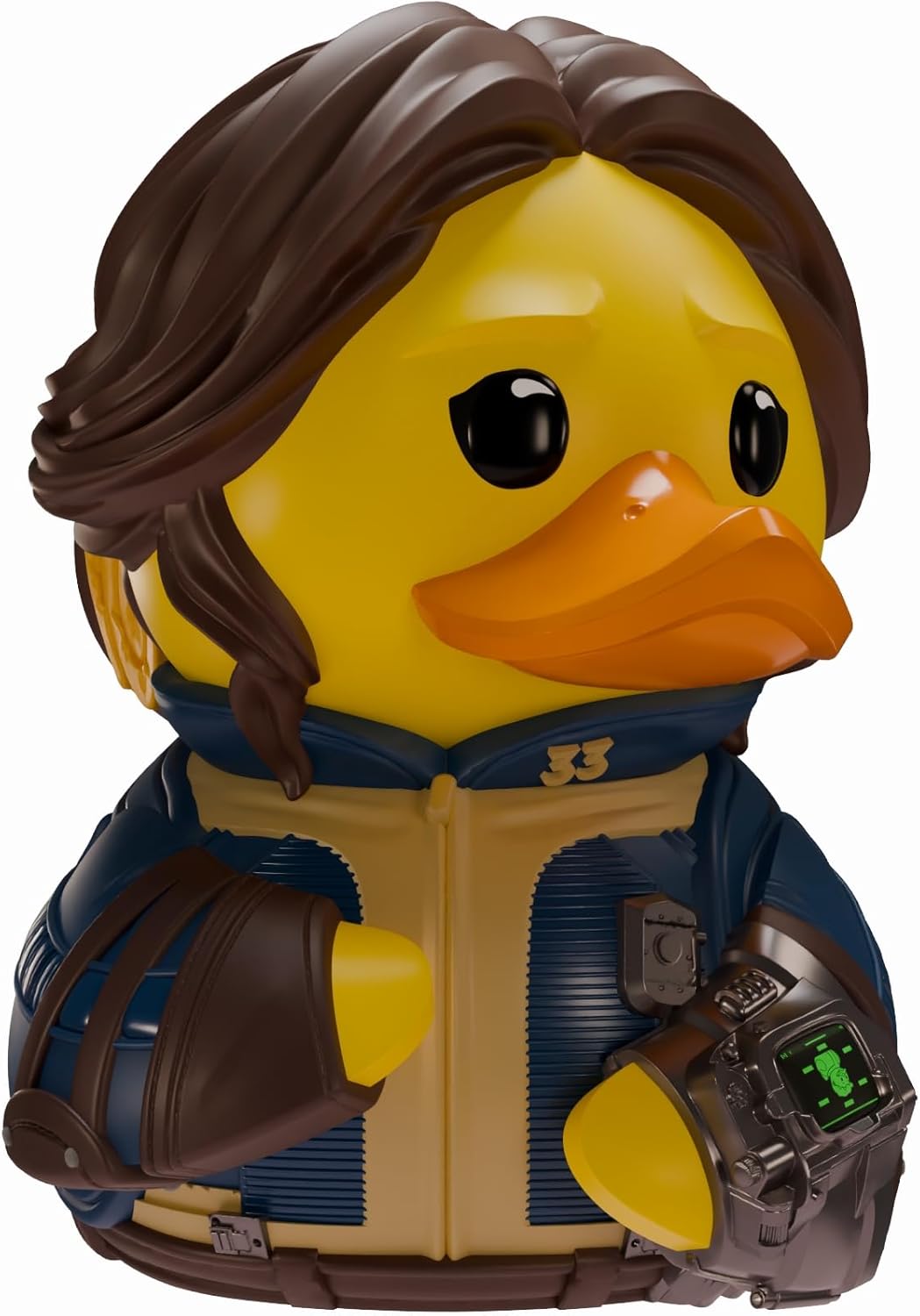 TUBBZ Collectors Edition: Fallout TV - Lucy Maclean Cosplaying Rubber Duck Vinyl Figure – Official Collectible for Fans of Fallout TV