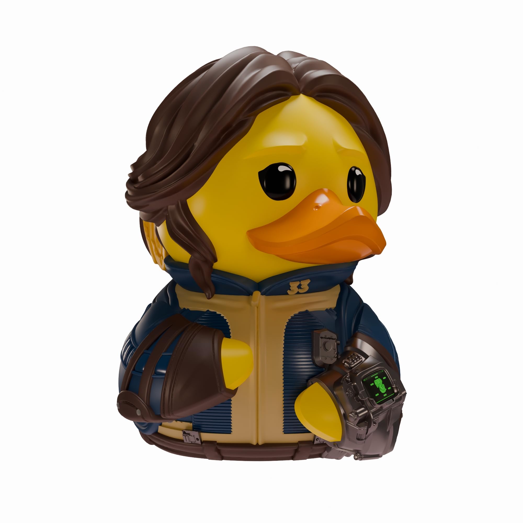 TUBBZ Collectors Edition: Fallout TV - Lucy Maclean Cosplaying Rubber Duck Vinyl Figure – Official Collectible for Fans of Fallout TV