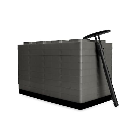 Camco FasTen RV Leveling Blocks with Interlocking Design and Carrying Handle