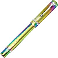 Vista 4 de Pluma estilográfica Conklin Duragraph - Rainbow (edición especial PVD) (CK71910)