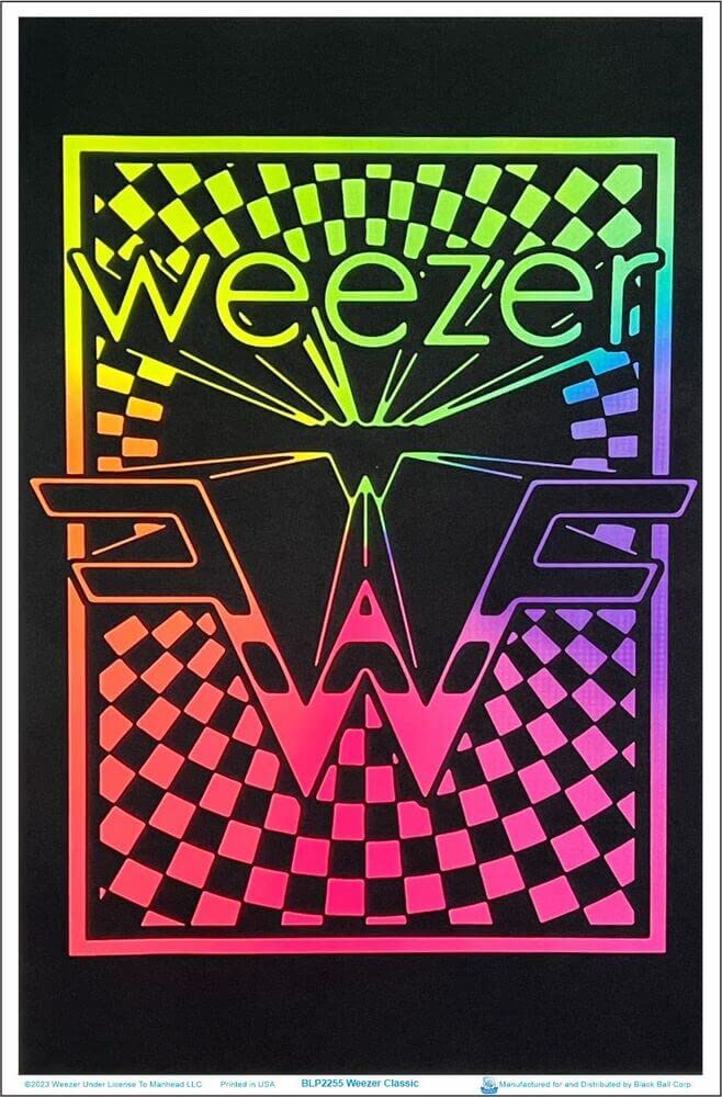 Weatherlight Promotional Poster ウェザーライト Amazon.com: Scorpio Posters Weezer Logo - Flocked - Blacklight
