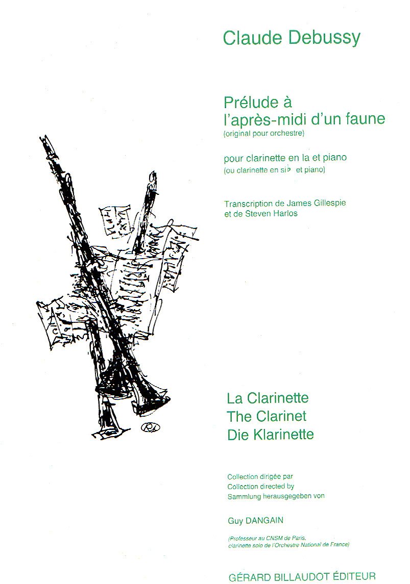 Debussy: Prelude a l'apres-midi d'un faune (arr. for clarinet & piano)      Sheet music – January 1, 1992