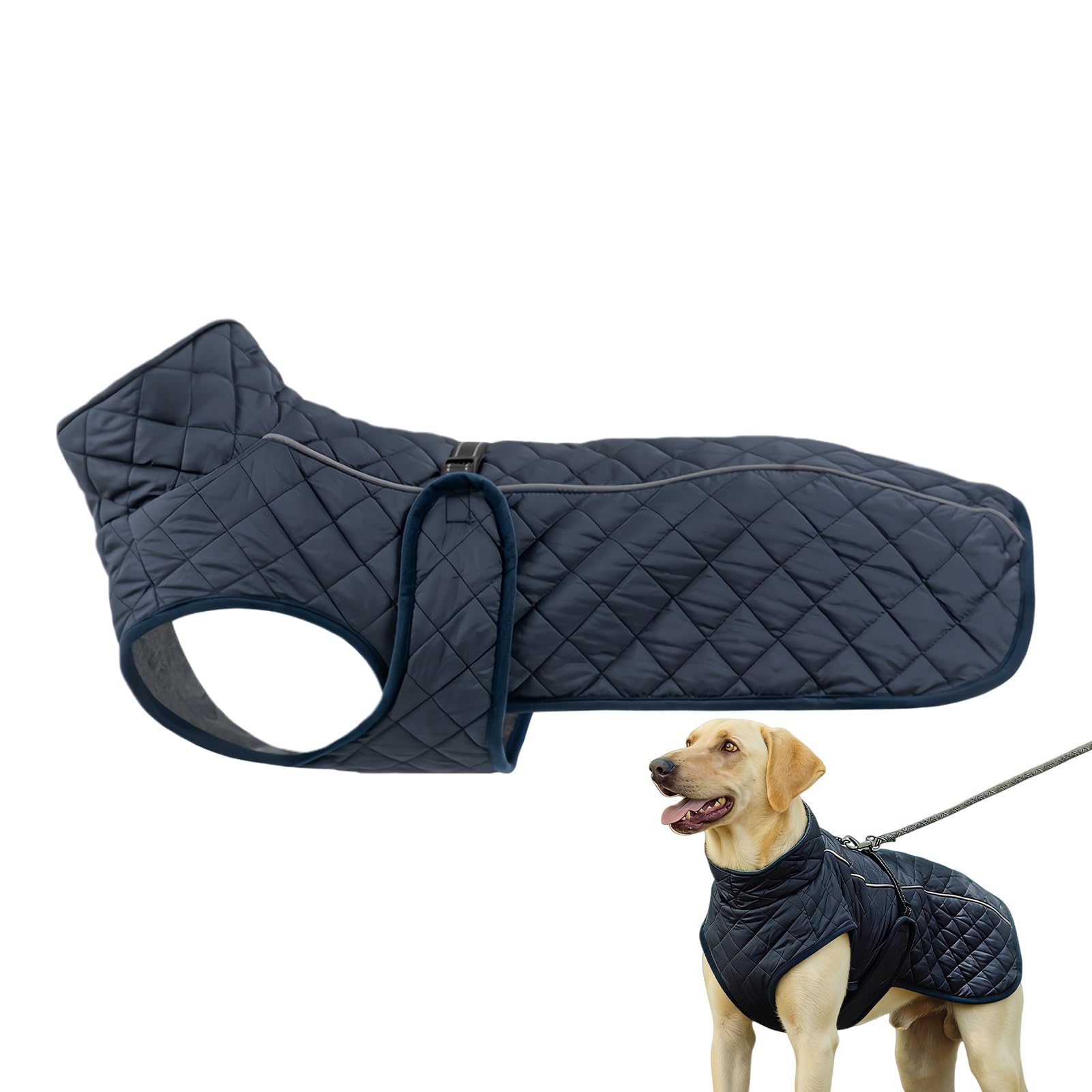 Pull d'hiver personnalisable pour chiens idéal pour randonnée et camping en plein air