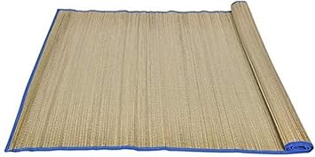 Set of 2 Natural Straw Beach Mats 24 x 72 - Multi-Purpose, Portable & Eco-Friendly - Perfect for Yoga, Picnics, Camping Festivals & Outdoor Activities by Dependable Industries Inc. Essentials