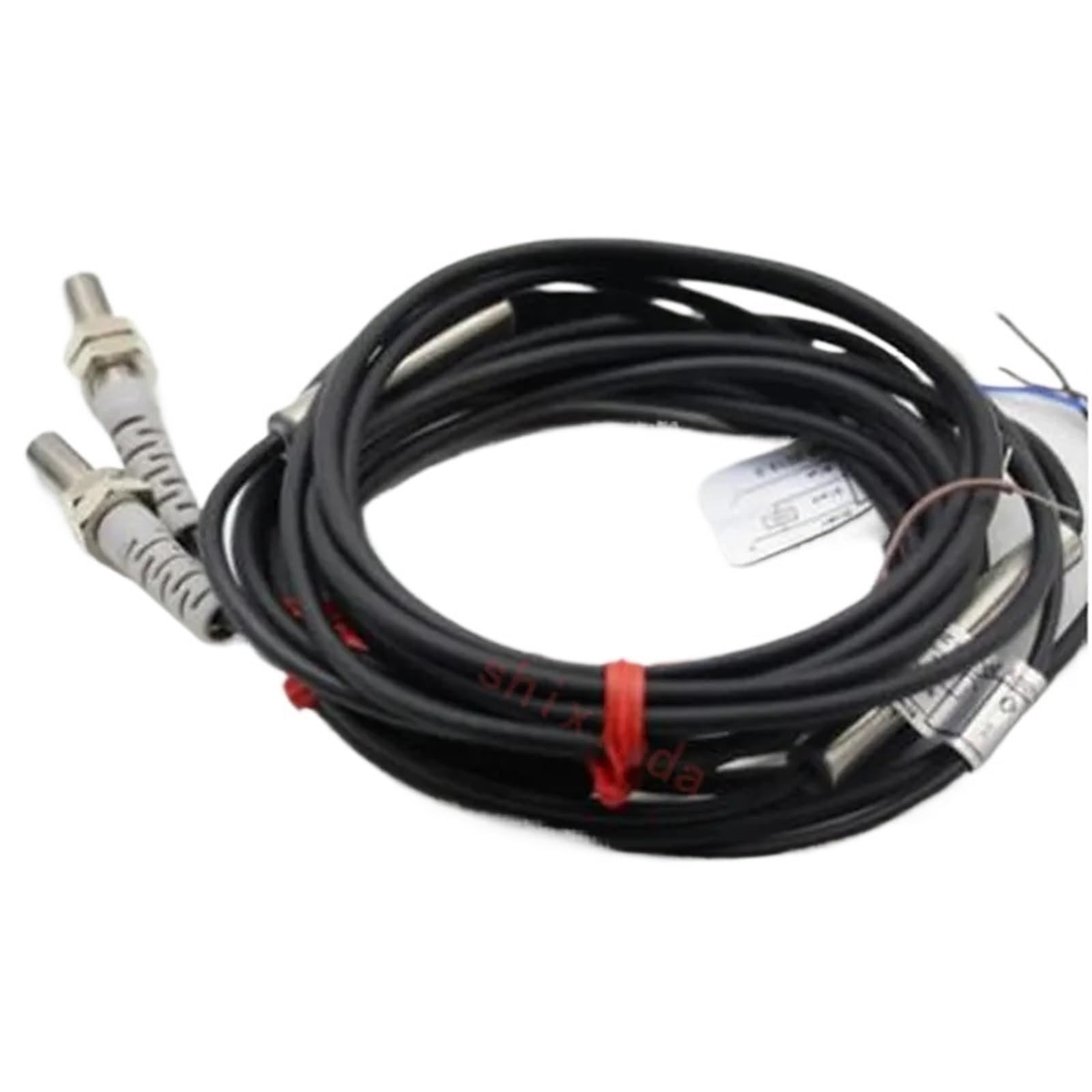 LYEUXHJPX 1pc BJT08 Opposite Shot M8 Photoelectric Switch Micro Sensor 8mm Diameter Sensor NPN/PNP Photoelectric Sensor