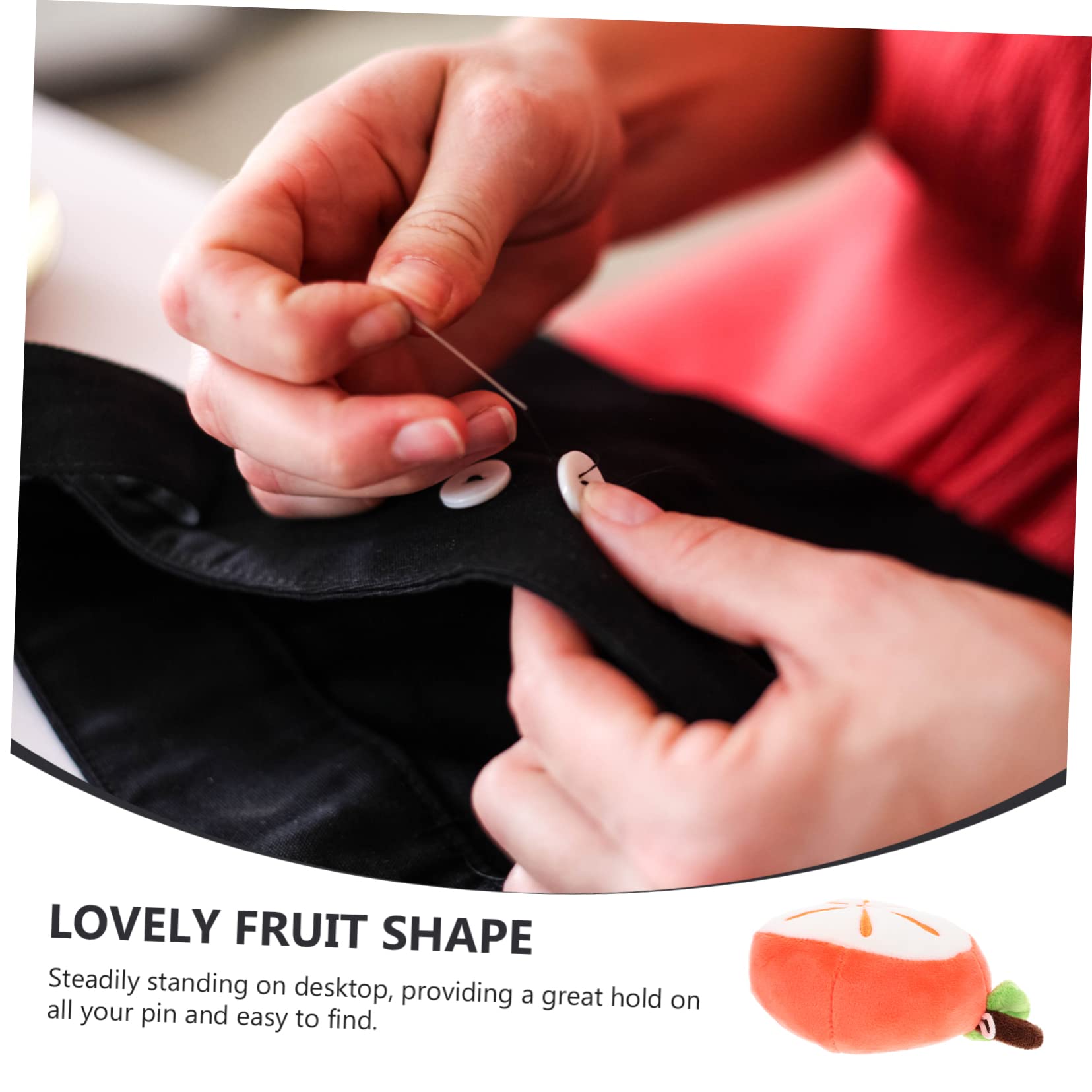 HOODANCOS Cute Fruit Pin Cushions DIY Sewing Craft Tools Needle Collector for Quilters