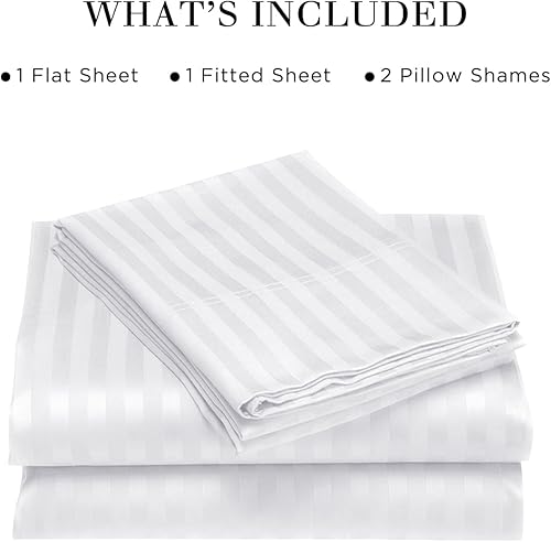 Miniatura 6 de HENGWEITEXT Juego de sábanas de 4 piezas tamaño King de 18 pulgadas, transpirable y refrescante, juego de sábanas de microfibra con bolsillo