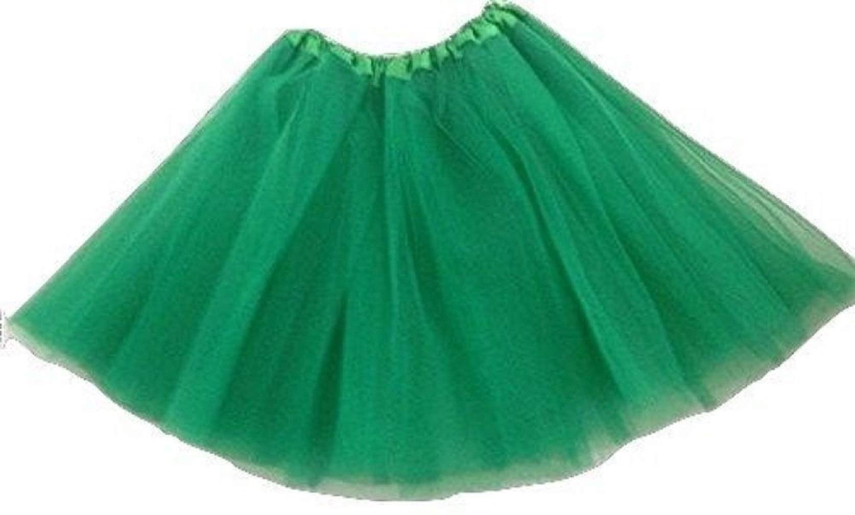 Baby Kids Girl Dancewear Dance Tutu Ballet Pettiskirt Princess Party Skirt Dress (one Size, Green)