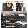 URPOWER-Dog-Seat-Cover-Car-Seat-Cover-for-Pets-100-Waterproof-Pet-Seat-Cover-Hammock-600D-Heavy-Duty-Scratch-Proof-Nonslip-Durable-Soft-Pet-Back-Seat-Covers-for-Cars-Trucks-and-SUVs Dog Seat Cover with Side Flaps