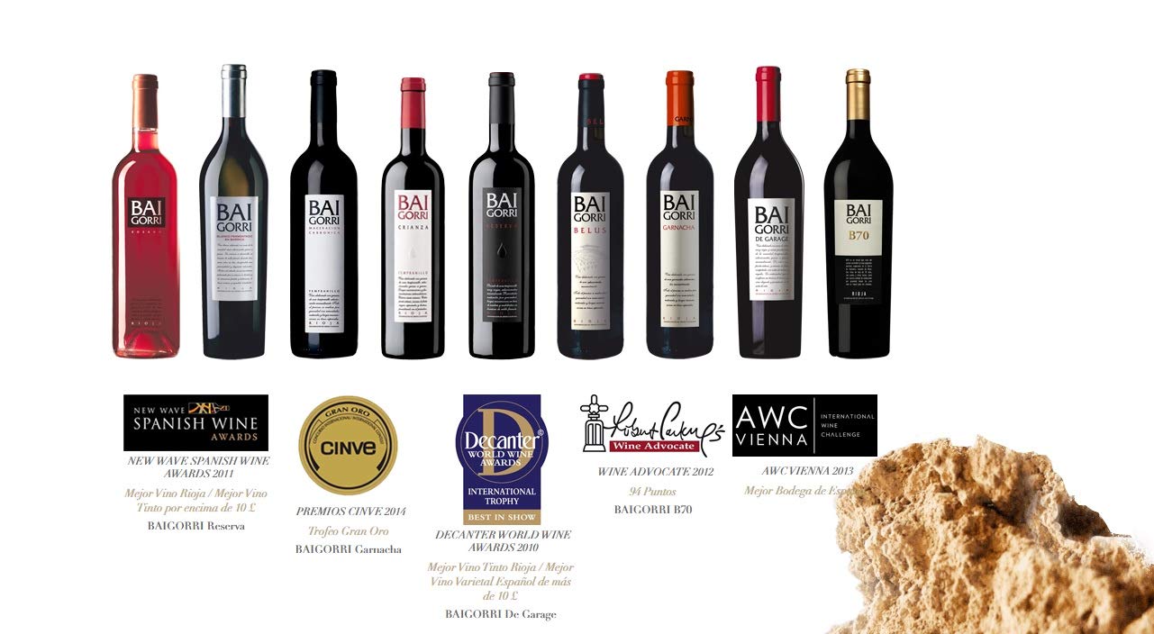 Baigorri Vino Tinto Crianza - 6 Botellas - 4500 ml