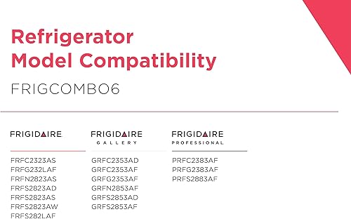 Vista 2 de Frigidaire PurePour® PWF-1 (FPPWFU01) y PureAir® AF-2 (FRGPAAF2) Kit combinado de filtro de agua y aire