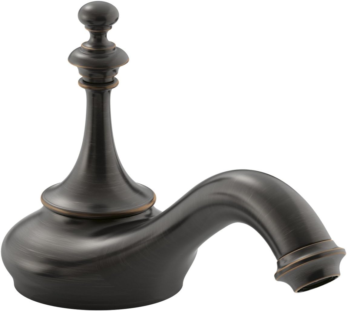 Creative Product KOHLER K-72758-2BZ Artifacts Bathroom sink spout with Tea design, Less Handles, Oil-Rubbed Bronze