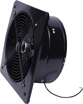 750W 16'' Industrial Ventilation Fan,4700CFM Ventilator Extractor Axial Air Blower Fan,2800RPM Explosion Proof Utility Exhaust Fan for Factory Garages Greenhouse Attic