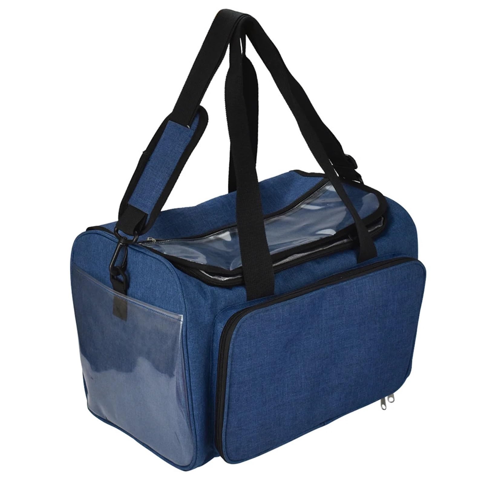 Bolsa for máquina de Coser, Estuche Organizador, Bolsa de Almacenamiento de Gran Capacidad, Bolsa de Almacenamiento for Lanas de Viaje, Organizador, Bolsa de Transporte for Tejer(Blue)
