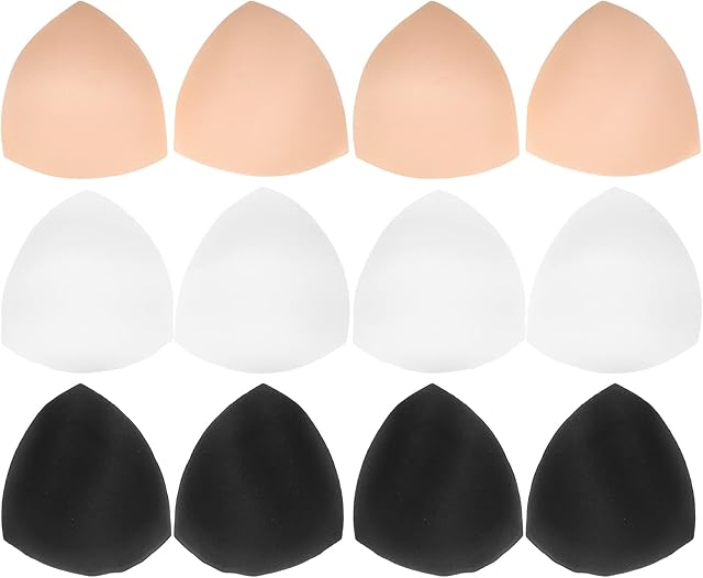 TENDYCOCO Bra Inserts Pads Bra Pads Inserts- 6 Pairs Removable Bra Cups Insert Swimwear Bra Pads Sew in Bra Cups for Women Bra Pads Inserts