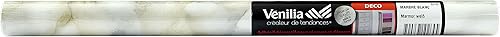 Miniatura 6 de Venilia 53356 - Lámina decorativa autoadhesiva para muebles, efecto mármol blanco, 17.7 x 78.7 in, resistente al agua