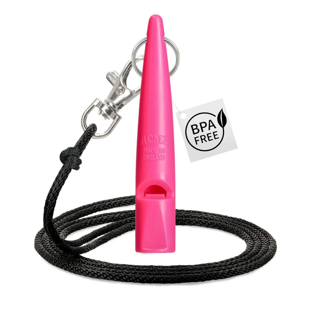 dog whistle no. 210.5 with whistle strap | Original from England | Ideal for dog training | Food-Grade ABS Material | Standardized frequency | Loud and far-reaching