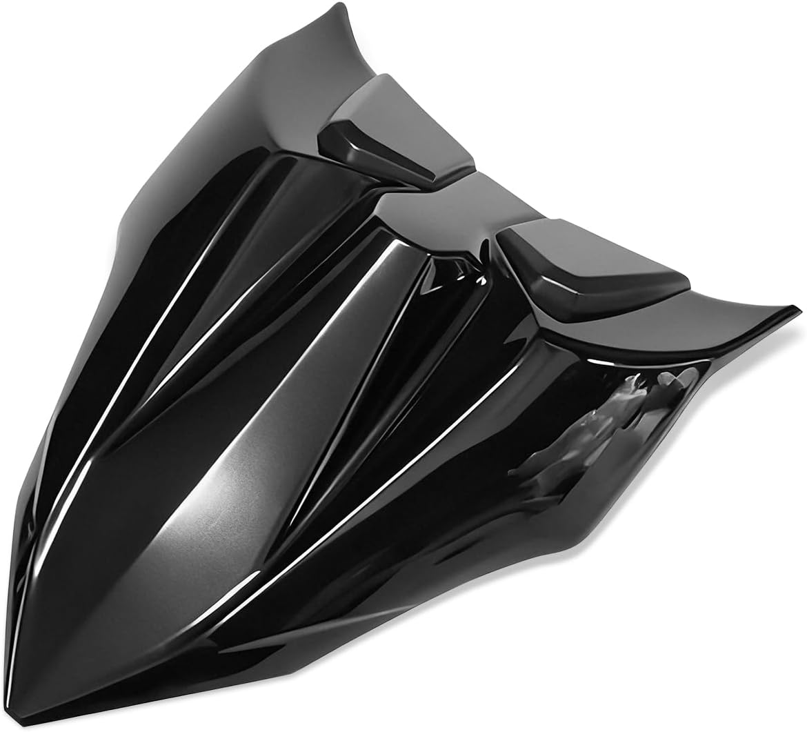 For Kawasaki Motorcycle Rear Seat Cowl, ABS Plastic Rear Passenger Pillion Solo Seat Cowl Cover Fairing Tail Section Compatible with Ninja650 Z650 EX650 2017-2024 / ER6F 2017-2020