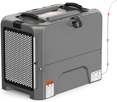 180 PPD Commercial Dehumidifier with Pump, Abestorm Industrial and Commercial Dehumidifier for Crawl Space, Basement, Large Space, Large Room Auto Defrosting Memory Starting