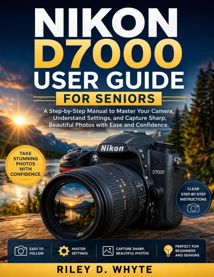 Manuel Nikon D7000 seniors pour réussir des photos nettes sans réglages complexes