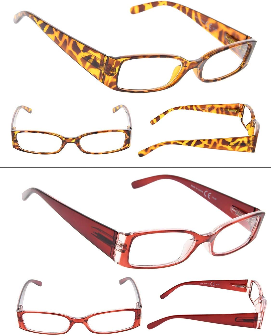 5-Pack Ladies Reading Glasses Includes Sunshine Readers for Women - Image 5