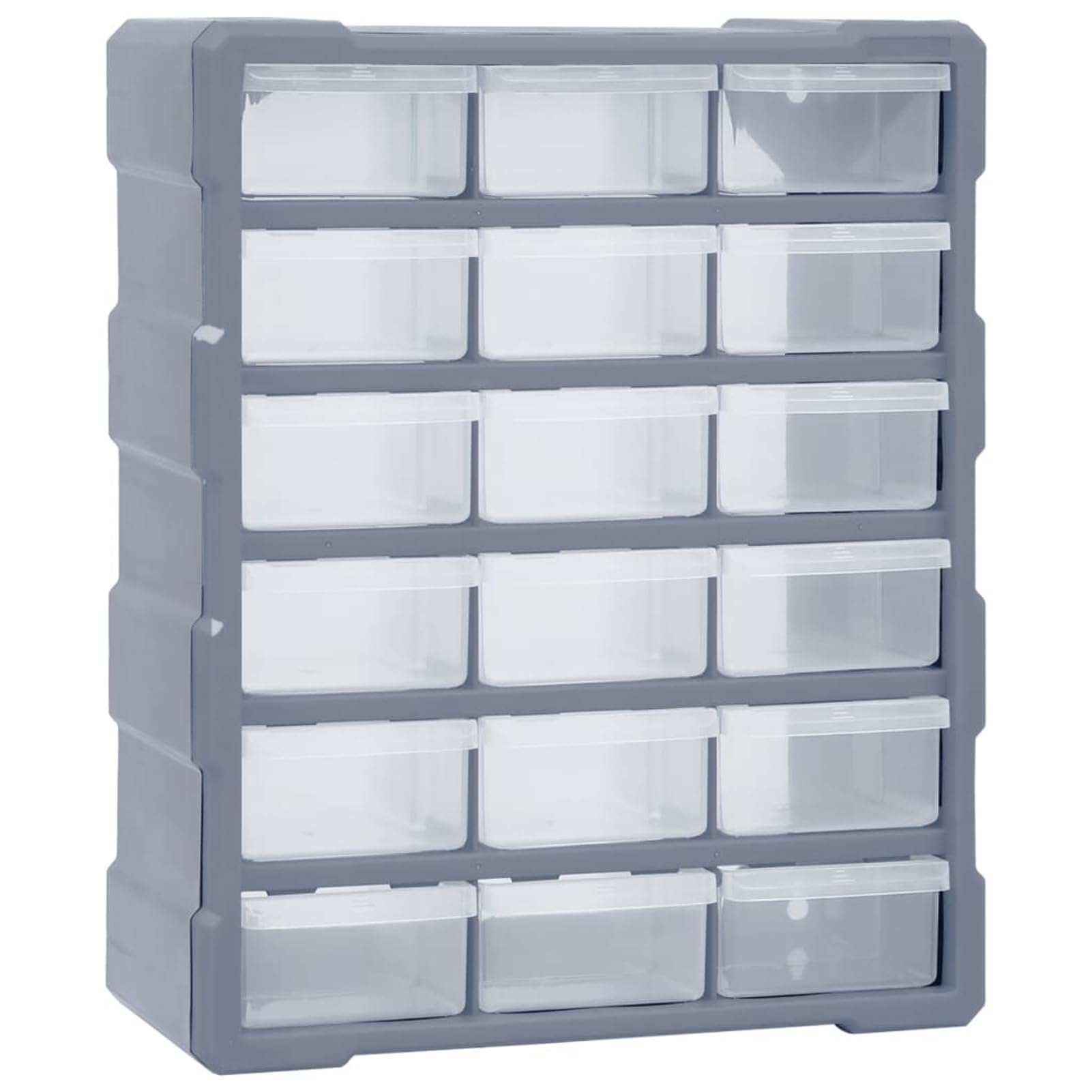 Fasba Organizador de Herramientas con 18 Cajones - para Almacenamiento y Organización de Tornillos, Clavos y Accesorios Modelo FCLRZJ-149598ES