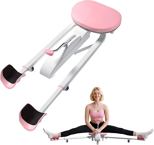 XISZMOG Split Machine for Flexibility, Leg Stretcher Machine with Adjustable Length & 0-180° Expansion, Leg Splits Trainer Suitable for Dance/Yoga/Cheerleading/Ballet and Home Gym Workout