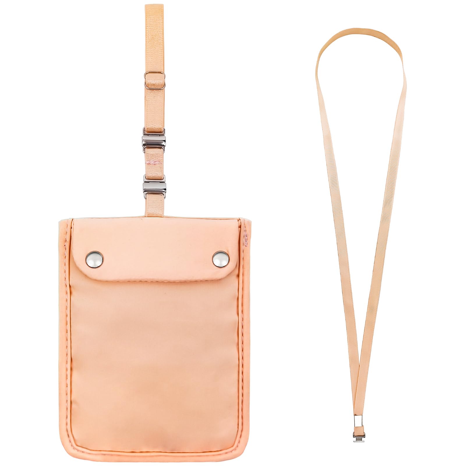 YOYI YOYI Hidden Travel Bra Wallet for Women, Neck wallet & travel pouch with Adjustable Neck Strap, RFID travel wallet protecting your credit cards