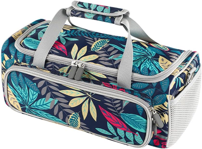 Carrying Case for Cricut Joy Xtra, Compatible with Cricut Accessories and Cricut Tools, Portable Cricut Storage Bag with Adjustable Strap, Grey