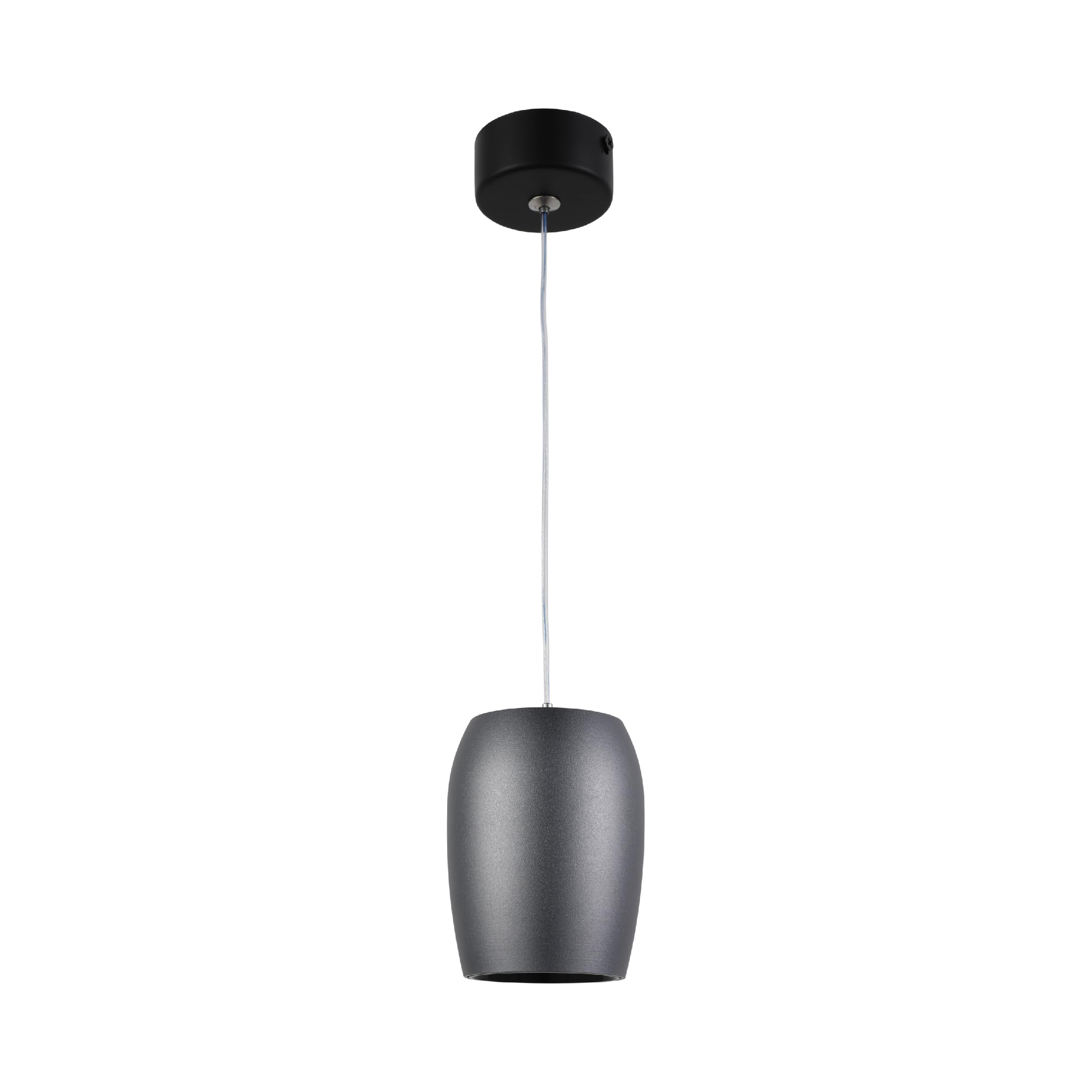 TEKLED myHome Orb Pendant Downlight | Grey Finish GU10 Compatible Hanging Adjustable Lighting Fixture | for Modern Living Rooms Dining Areas Cafes Restaurants | Tampered (Bulb not Included) — image 1